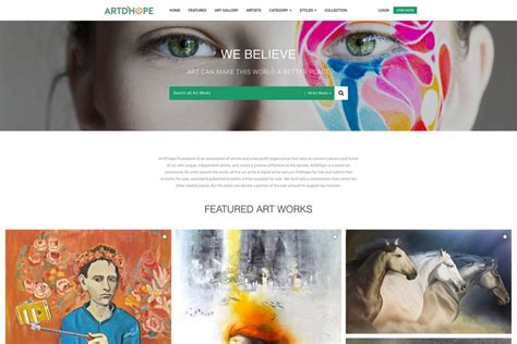 Best Website Builder For Art Gallery